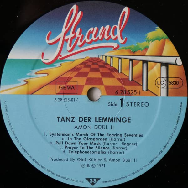 DOPPEL - VINYL - LP = TANZ DER LEMMINGE = AMON DÜÜL II