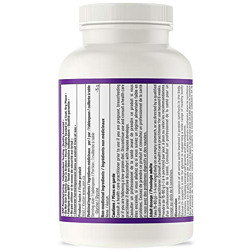 AOR Glycine Powder 500g 33-Servings - Glycine Supplement for Support Cognitive Function, Restful Sleep, Skin Care, Joint Comfort, Vegan Non-GMO, Essential Amino Acid, Naturally Sweet Sugar Alternative - Image 3
