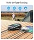 BLAVOR Solar Powerbank Solar Ladegerät 10000mAh, PD 20W Schnelles Laden tragbare USB C Powerbank mit Solarpanel, kabelloses Qi Schnellladen, Camping Akku, Solar Ladegeräte für Handy mit Taschenlampe
