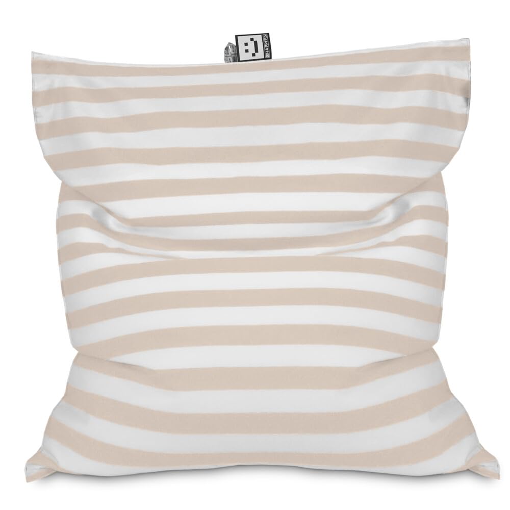 HAPPERS Big Sitzsack Toldotex - Riesiger Sitzsack für drinnen und draußen, schwimmender Sitzsack für Pool und Garten, Stoff sonnen- und wasserfest, inklusive Füllung, abnehmbar und waschbar, 127 x 155
