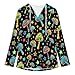 Womens Bodysuit Goth Gothic Magic Hippie Trippy Mushrooms T Shirts Long Sleeve Hoodie V Neck Pullover Tops, 2026
