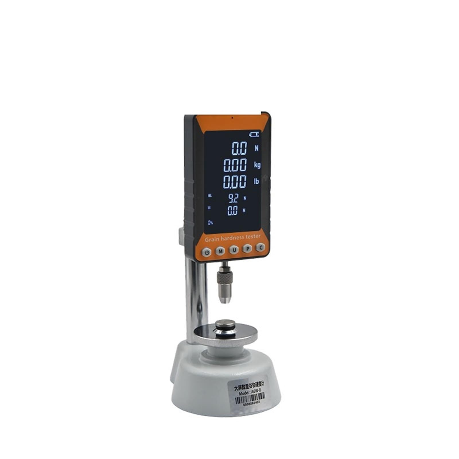 Durómetro, Durómetro Digital de Granos de 20 kg con conexión a PLC para exportación, para arroz, Soja, Trigo, Prueba de dureza del arroz