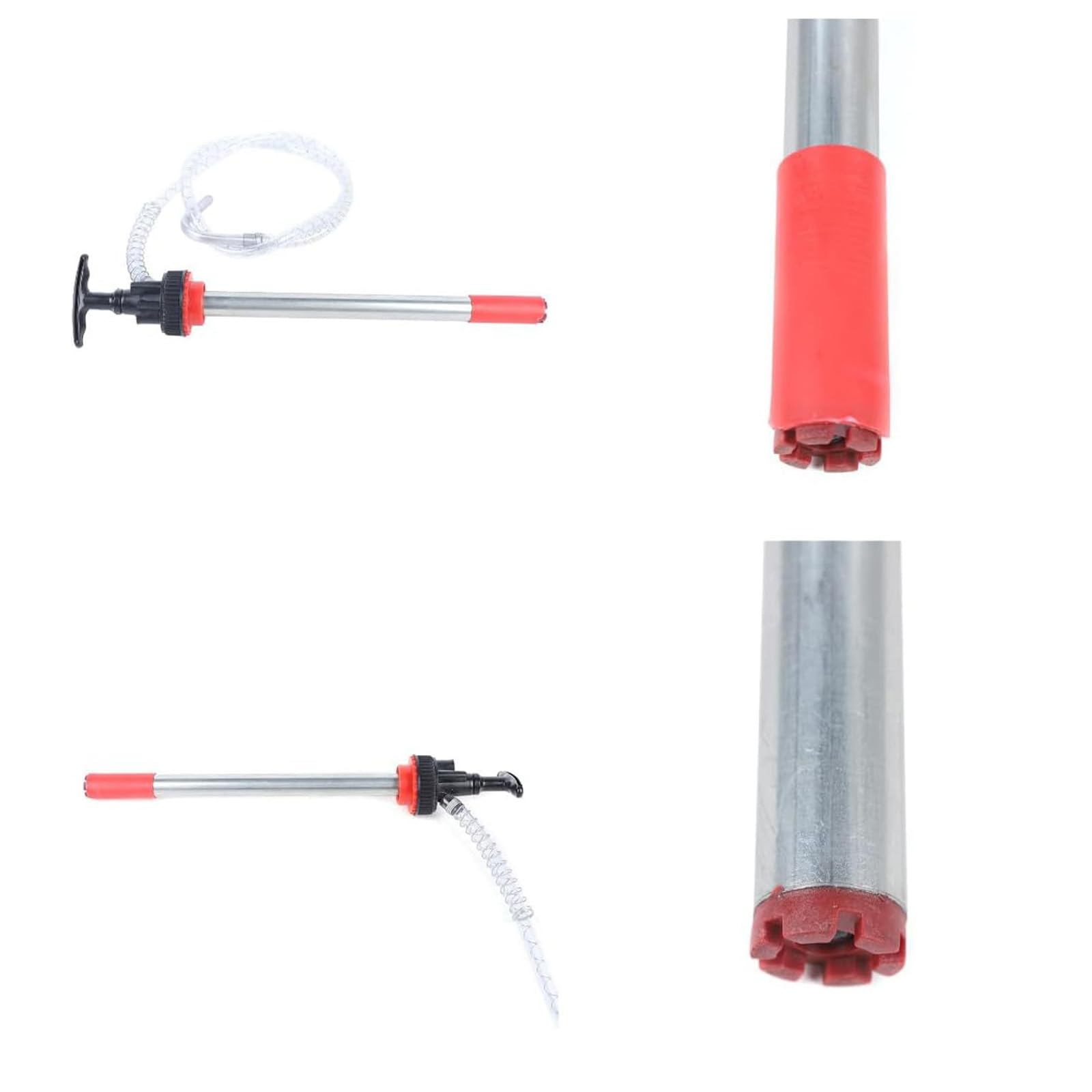 Pompes de de Liquide manuelles avec Fonction Anti-déversement et poignée Confortable pour transférer l ' Huile de conteneurs de 20 litres Pompes à Siphon de Carburant