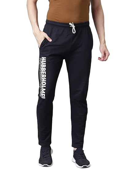 Men's Slim Fit All Season Wear Cotton Track Pants - Trackpant with Drawstring Elastic Waistband, Lower for Jogging, Gym, Sports & Dailywear