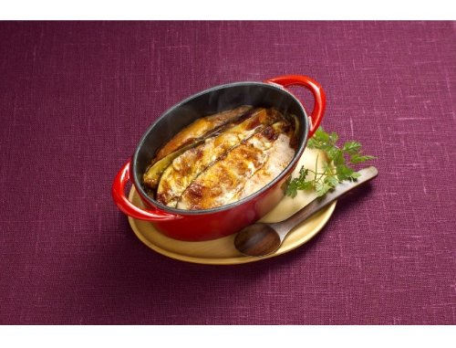 Amazon.co.jp: イシガキ 両手鍋 鉄鋳物 オーバル 14cm 幅19.1×奥行11