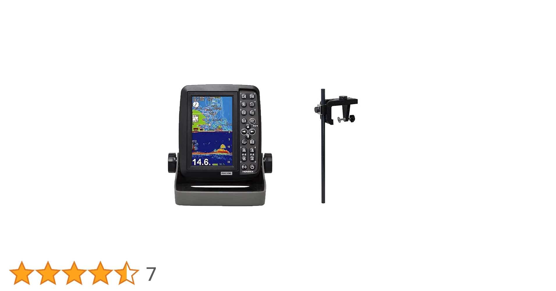 Amazon | ホンデックス(HONDEX) 魚群探知機 PS-611CN2 & 魚群