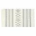 Seavish Cotton Boho Printed Rug Decorative Grey and Cream Bohemia Kilim Rug 2x3 Hand Woven Rag Rug Entryway Thin Throw Rug for Laundry Room Living Room Dorm Bedroom