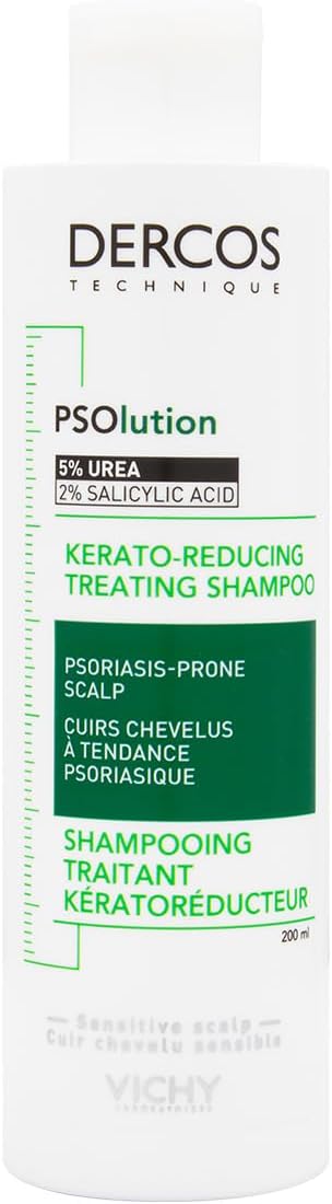 Dercos PSOlution Kerator-Reducing Treatment Shampoo Psoriatic-Prone Scalps 200ml