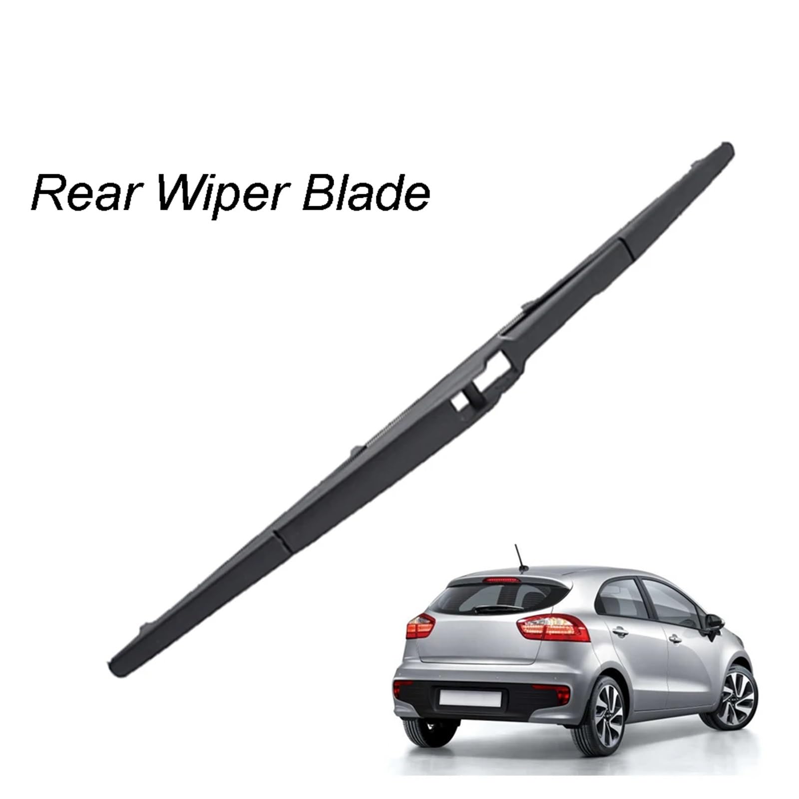 Juego De Escobillas Limpiaparabrisas Delanteras Y Traseras Para Kia Rio 3 UB Hatchback (2011-2017), 26" X 16" X 11"
