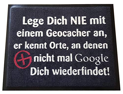 Kreativ-Shop! - Geocaching-Fußmatte - 60 x 45 cm