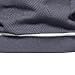 Men's Crew Neck Vintage Stripes Sweater Fashion Slim Fit Lightweight Sweatshirts Color Block Knitted Pullover Top (Grey,XX-Large)