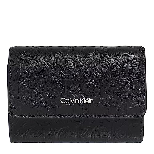 Calvin Klein Damen-Geldbörsen, Ck Black, One Size, Kleine Lederwaren
