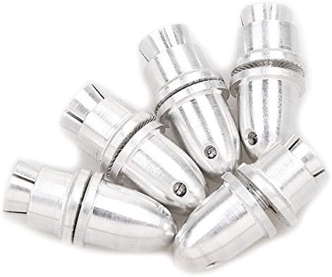 5 Adet/grup 3.17mm RC Alüminyum Mermi Pervane Adaptörü Tutucu RC Fırçasız Motor