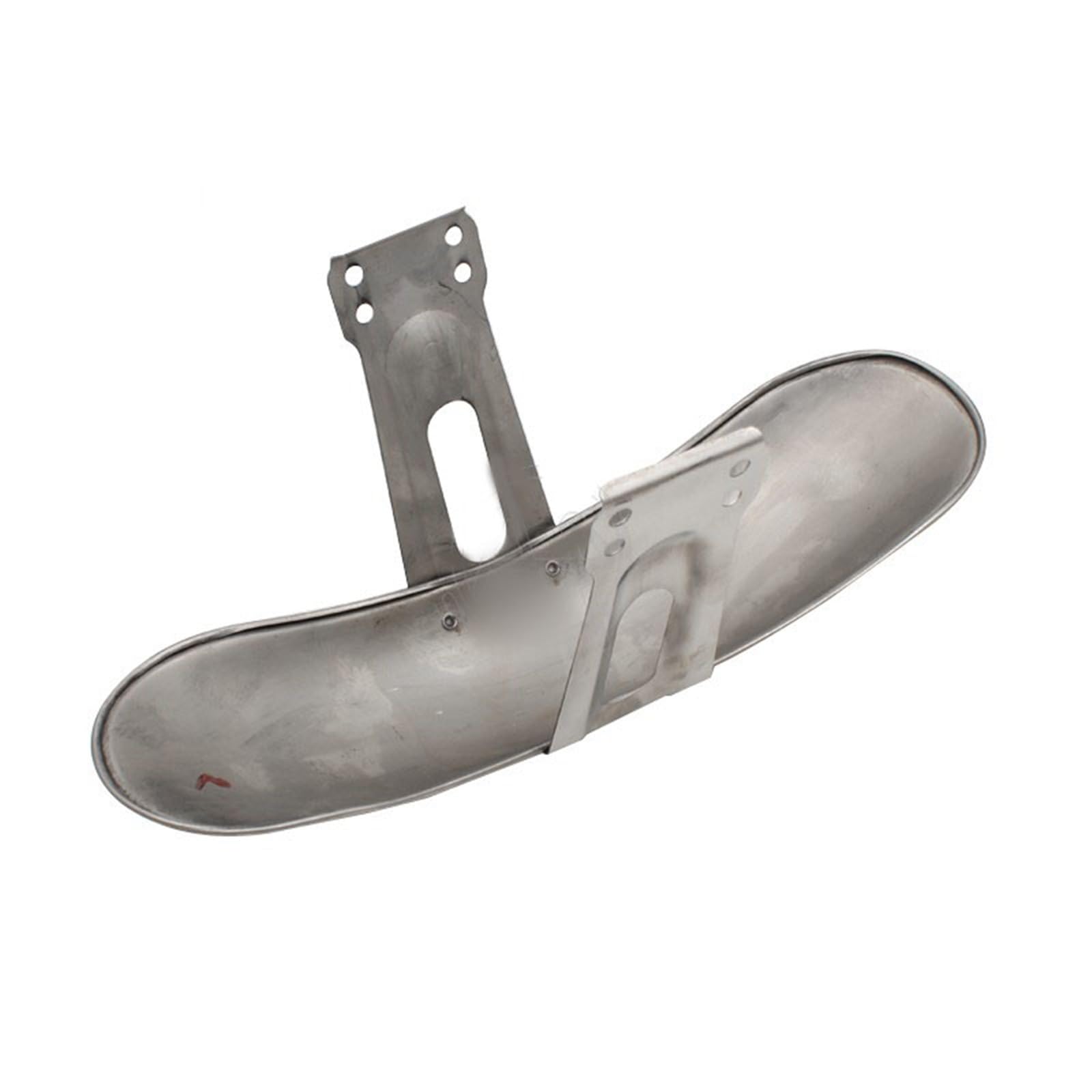 Protezione Della Copertura Del Parafango Anteriore Motociclo In Metallo Cromato Per Modifica Retrò Per CG125 250 Cafe