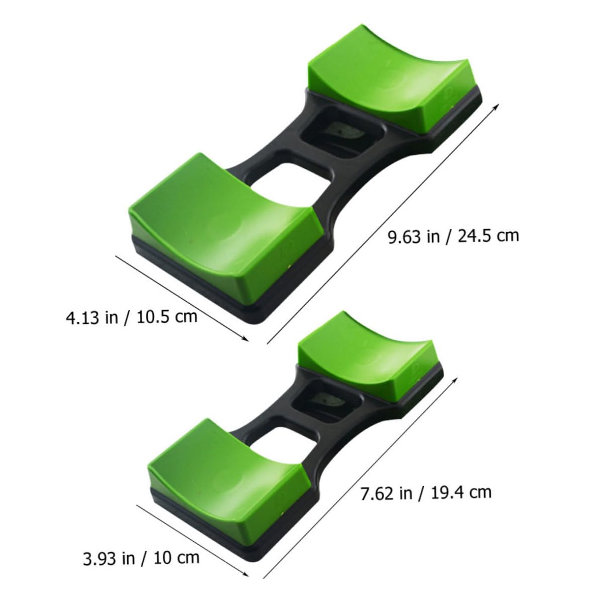 Mipcase 2pcs Dumbbell Rack Stand for Home Gym Dual Layer Weight Storage with Slip Pads Space Saving Organizer for Dumbbells Durable Construction for Heavy Weights