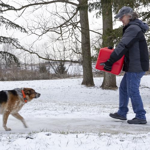 image for Scepter 12 Gallon Portable Marine Gas Can, Large Capacity Boat Fuel Ta