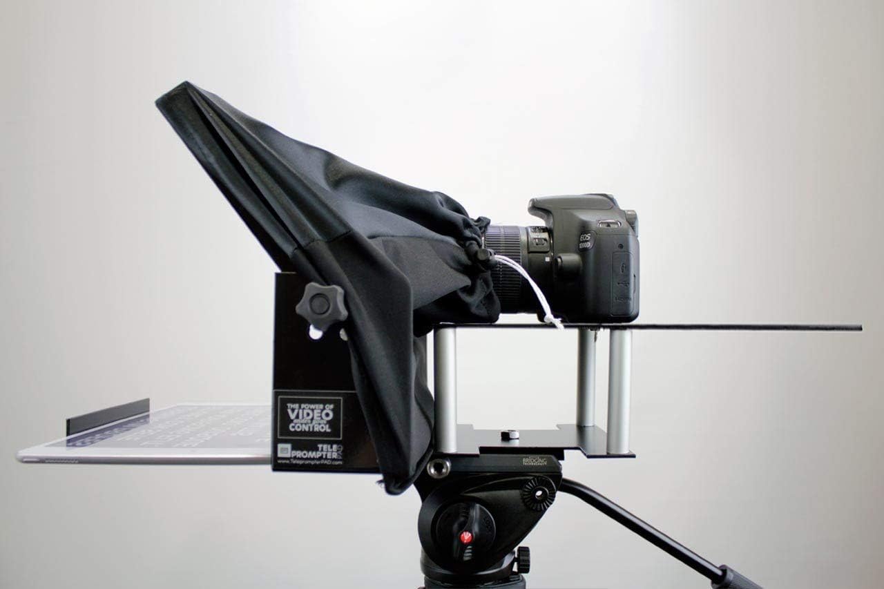 Best Pack TeleprompterPAD® iLight PRO 13''+Remote+App+Technical Support-Big Screen-100% Aluminum-iPad PRO/Android/Windows-Resistant Professional Teleprompter-Multicamera-HD Beamsplitter Glass-Made in EU Discount 80% Pack TeleprompterPAD® iLight PRO 13''+Remote+App+Technical Support-Big Screen-100% Aluminum-iPad PRO/Android/Windows-Resistant Professional Teleprompter-Multicamera-HD Beamsplitter Glass-Made in EU