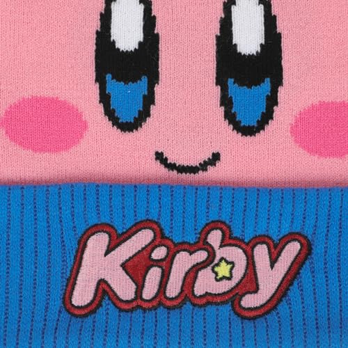 Kirby Youth Cuffed Beanie and Matching Gloves Set4