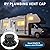 SVNR Rv Plumbing Vent Cover, Roof Vent Cap, Plastic Sewer Ventilator Cover for 1 to 2 3/8 Inch Pipe, Trailer, Camper, Motorhome- Black(1 pack)