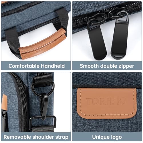 Image of 12.9 Inch Tablet Sleeve Bag, Padded Carrying Case for 13 Inch New iPad Pro M5 /Air M3 2025,Pad Pro M4 M2 M1 /Air M2, Samsung Galaxy Tab S9 FE+ /S9+ /S8+ /S7 FE /S7+ 12.4 inch 2022 /2023, Surface Laptop Go 12.4 inch