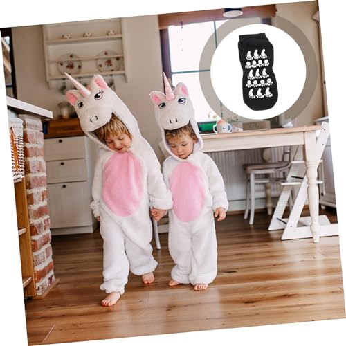 5pairs Gripping Boys and Girls Socks Non-slip Boat Socks Cotton for Girls Boys4