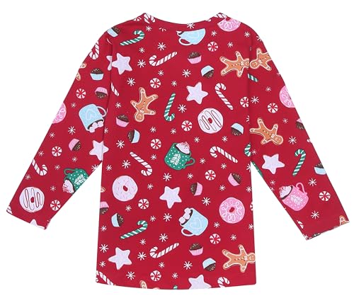 Image of NammaBaby Girl's Soft Cotton Night Suit (Printed T-Shirt & Pant Set /Girls Night Dress /Nightwear) Pack of 1