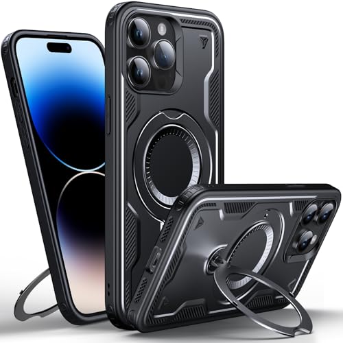 WYUIC Ή iPhone 14 Pro p P[X [Magsafe Ή] _360° ] MILXybN Ռz tveNg CrWuX^ht یP[X ubN