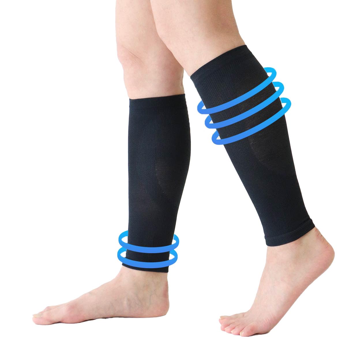 Amazon.co.jp: [ナイガイ] ふくらはぎサポーター ゲイター 段階