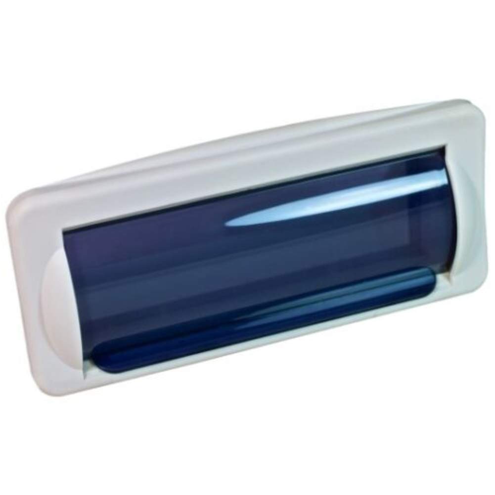 Bass Face 1 Acc.1 Radio protección para estéreo Marino Impermeable 1 DIN Bass Color Blanco Bote Piscina, 1 Pieza