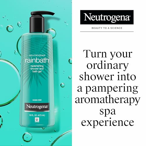 Neutrogena Rainbath Replenishing Shower & Bath Gel, Ocean Mist, 32 fl. oz - image 2