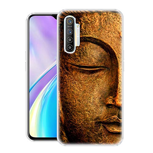 Image of Fashionury inchBUDDHA'S Meditation Designer Printed Shock Proof Soft Silicon Back Cover for Realme XT
