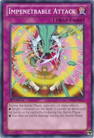 Amazon.com: YU-GI-OH! - Impenetrable Attack (YS13-EN034) - Super
