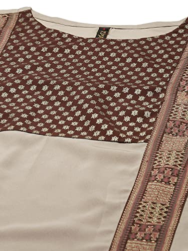 Image of ZIYAA Women's Crepe Salwar Suit Set
