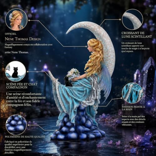 Cadeau Fée Wind Moon Nene Thomas Nemesis Now Figurine Bleue