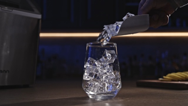 Image of Silonn Nugget Ice Makers Countertop,Timer Pebble Ice Maker with Soft Chewable Ice, 44lbs per Day Ice Machine with Self-Cleaning,One-Click Operation, Stainless Steel