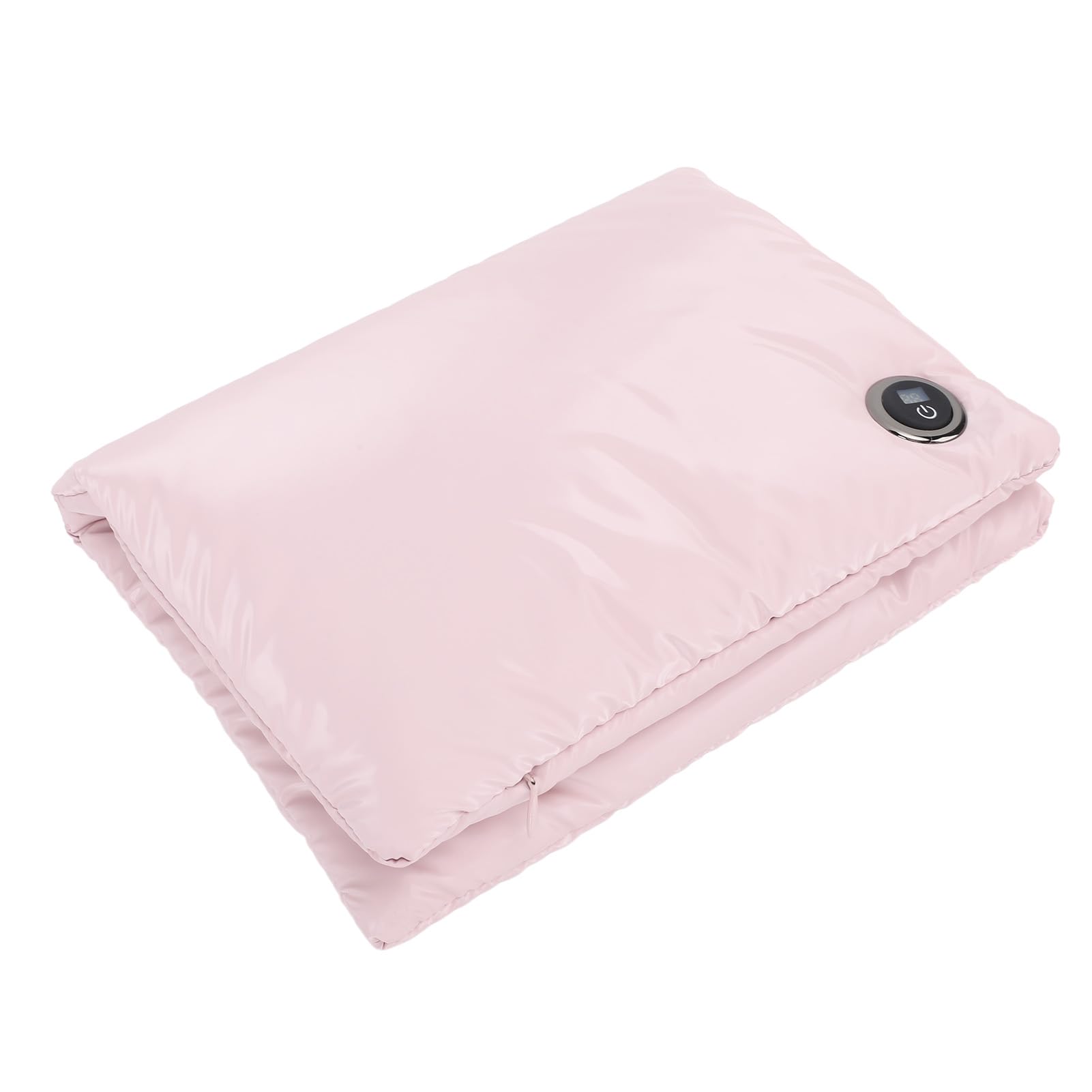 Beheizte Graphen-Handwärmertasche, USB-Aufladung, 3 Temperaturstufen, waschbar, doppelseitige beheizte Handwärmertasche für den Winter (Rosa)