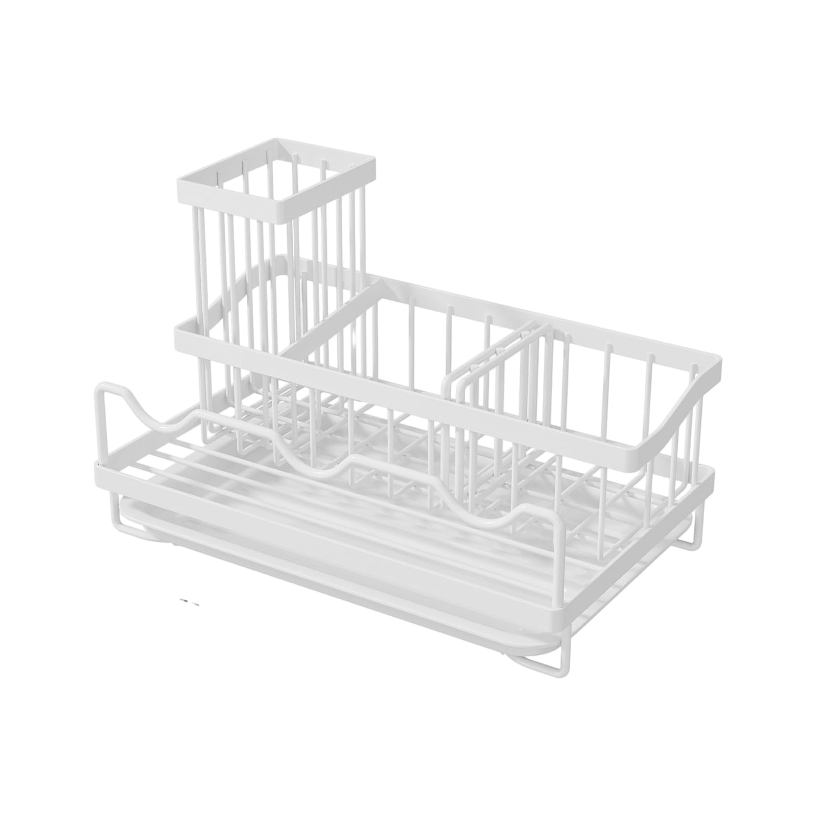 Msioytog Space Saving Kitchen Spongiform Holder Detachable Fluctuation Plan with Thickened Iron Frame Iron Countertop Spongiform Planner