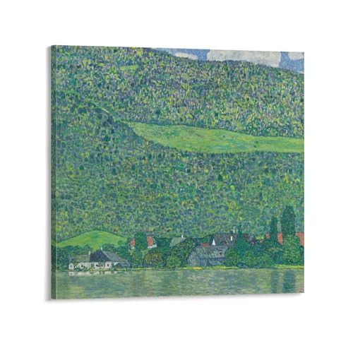 Gustav Klimt OX^tENg EH[A[gEvg |X^[ (52) EH[A[g  LoX G xbh[ |X^[ rO ǂ̊G24x24inch(60x60cm)