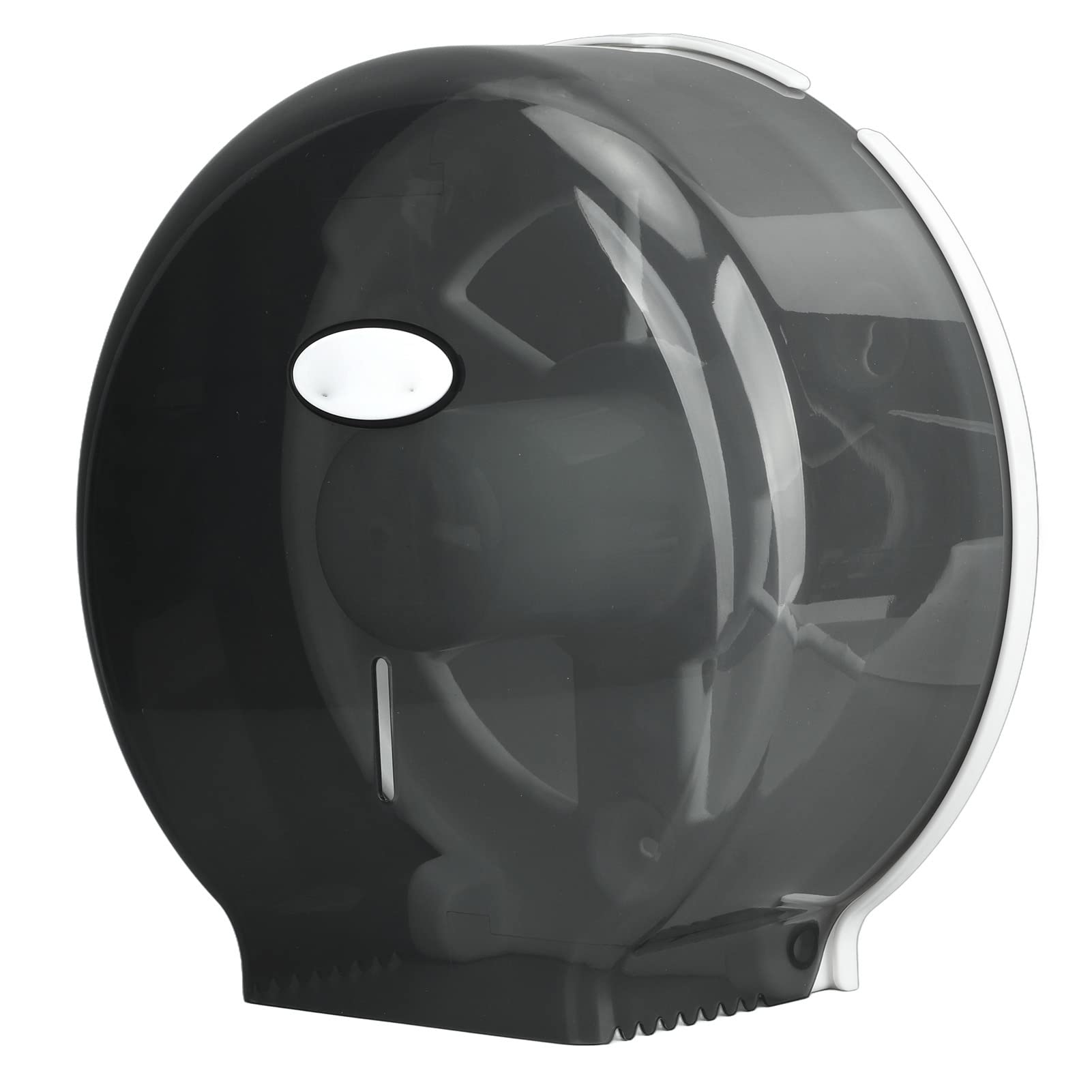 Distributeur de papier toilette en rouleau unique, matériau ABS, transparent avec fenêtre creuse, pour hôtel, salle de sport, salle de bain