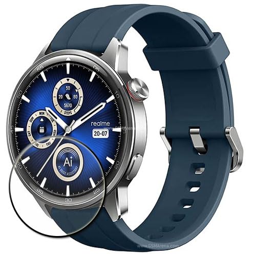TOMBIK Domchi Screen Protector Compatible For Realme Watch S2 Full Screen Coverage With Easy Installation Kit For Cellphone… (B0DD3KR614) Amazon Price History, Amazon Price Tracker
