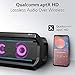 LG PK7 XBOOM Go Water-Resistant Wireless Bluetooth Party Speaker with Up To 22 Hours Playback - Black