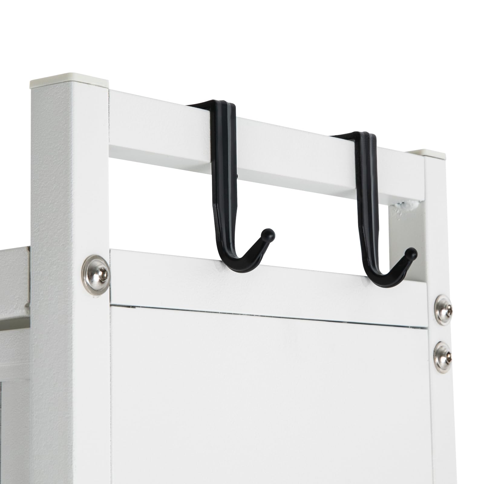 Küchenregal 5-stufiges Lagerregal 80 x 40 x 162.5cm Standregal Küchen Organize, Beweglicher Lagerorganisator mit Rädern Gesamtbelastbarkeit 200kg für Mikrowelle, Kochutensilien
