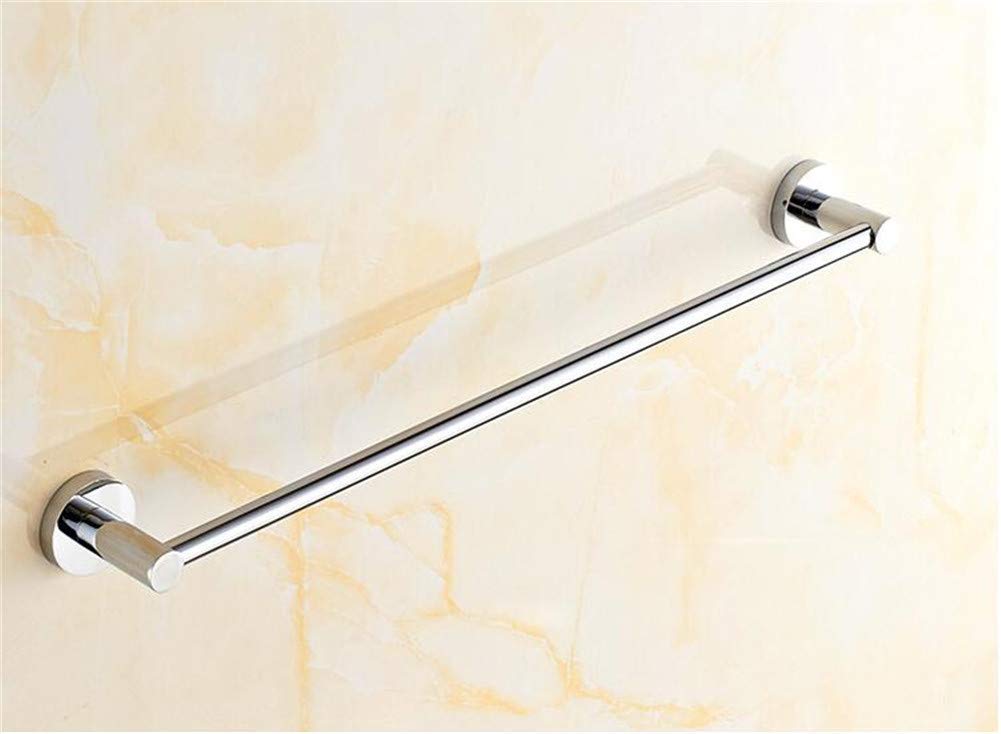 Porte-serviettes mural en acier inoxydable 60cm de haute qualité pour salle de bain épurée