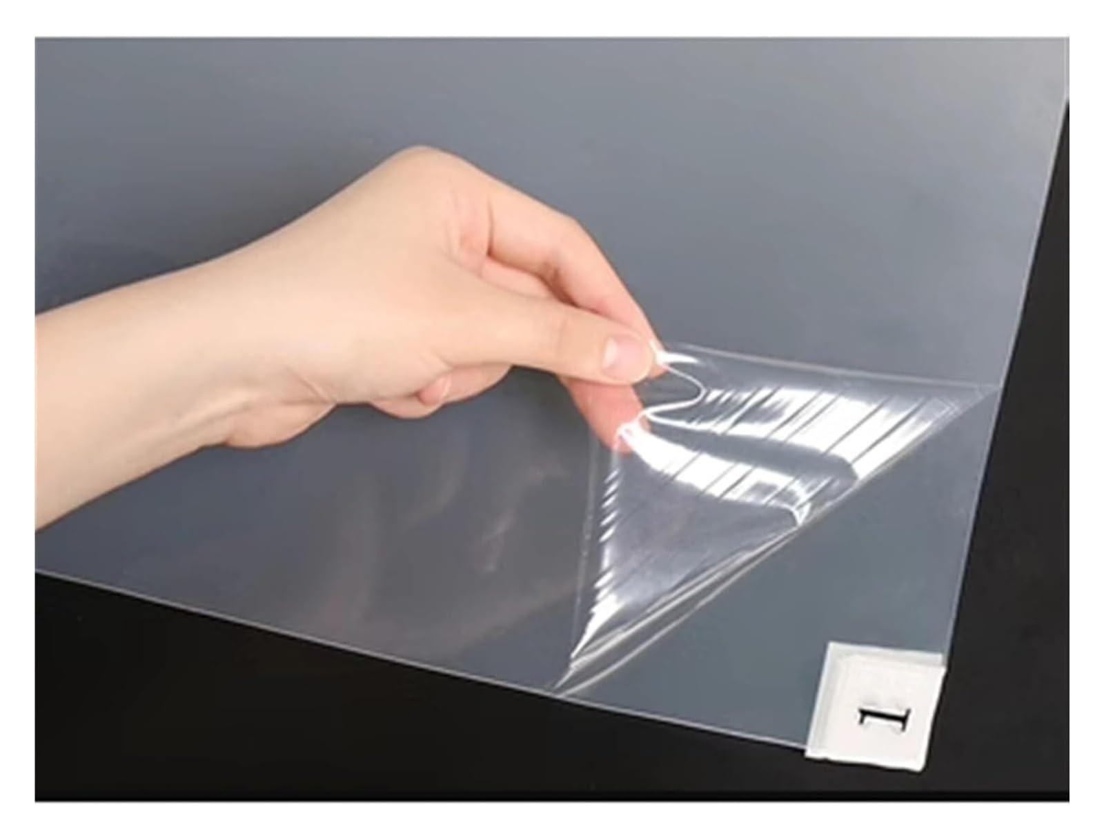 Klebrige Matte, Klebematte für Reinräume – 300 Blatt, durchsichtige Selbstklebende Bodenmatte zum Auffangen von Schmutz und Staub, für Baustellen in Krankenhauslaboren (60 x 90 cm)