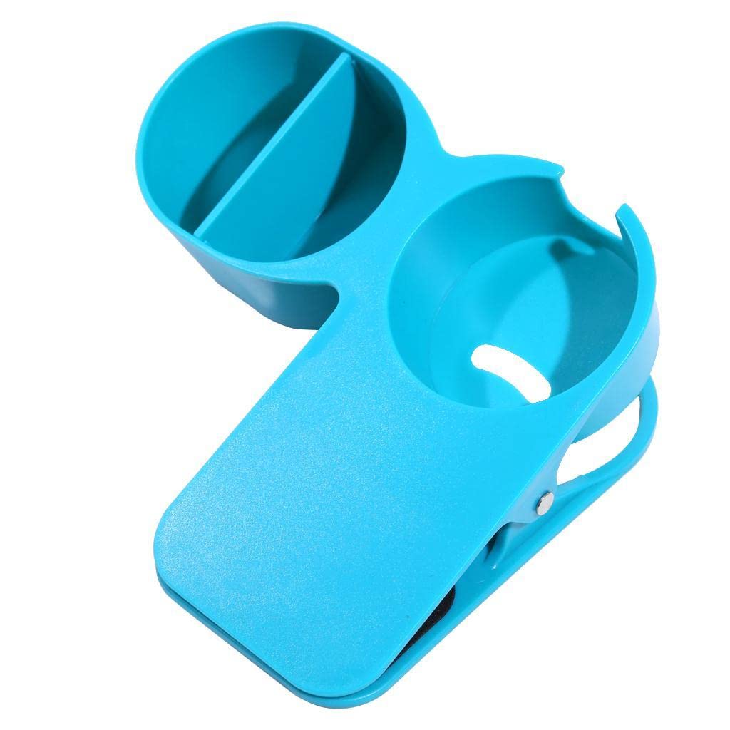 Multifunktionaler Becherhalter für Zuhause, Büro, Tisch, Schreibtisch, Blau, 3er-Set