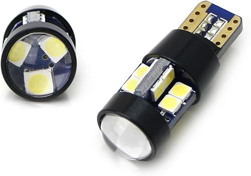 Miniatura 2 de iJDMTOY (2) Focos ledes T10 de repuesto, gran poder, con 4-SMD, 921 912 920 168, para Chevrolet, Ford, GMC, Honda, Nissan, camión Toyota, luces para