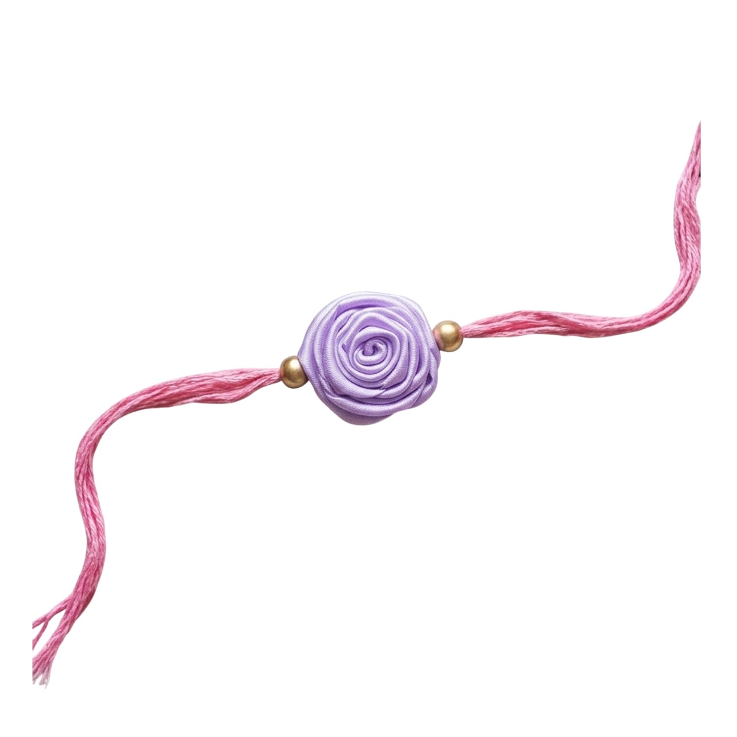 Premium Floral Artisan-Crafted Satin Rakhi | Elegant Handmade Rakhi for Brother | Unique Handcrafted Designer Rakhis-image-13