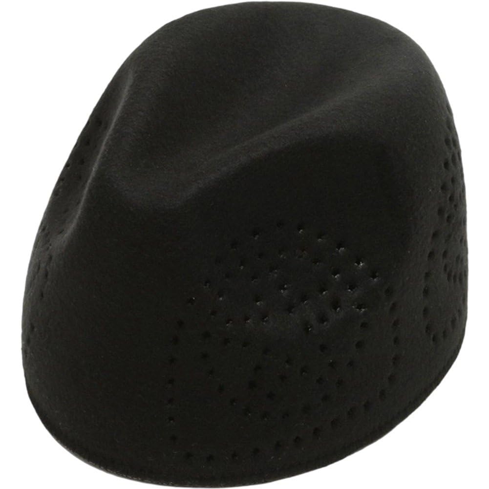 Uzztfa Men's Black Muslim Hat Eid Ramadam Prayer Hat Breathable Elegant Skull Caps Muslim Prayer Hat Kufi Headware Islam Ramadan Eid Gift