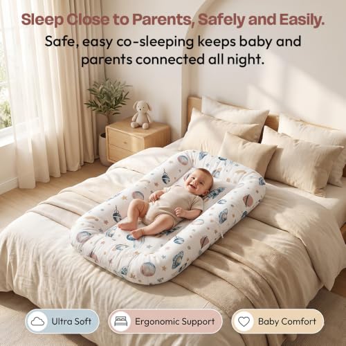 Image of StarAndDaisy 3 in 1 Baby Mosquito net for Sleeping, Mosquito net for Newborn Baby with Soft and Comfortable Bed.