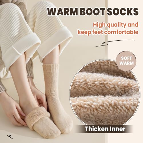 Image of Velice Womens Merino Wool Thermal Thick Hiking Winter Socks